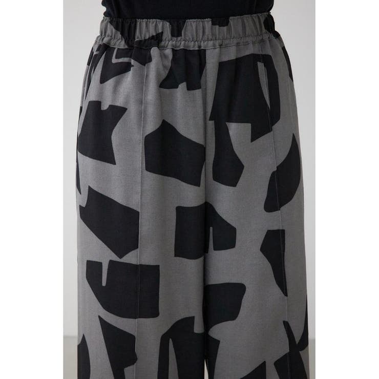 ジオメトリックパターンワイドパンツ | AZUL BY MOUSSY | 詳細画像20 