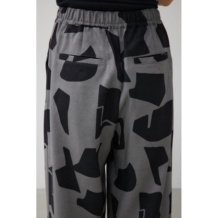 ジオメトリックパターンワイドパンツ | AZUL BY MOUSSY | 詳細画像21 