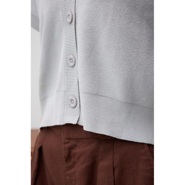 半袖ニットカーディガン | AZUL BY MOUSSY | 詳細画像32 