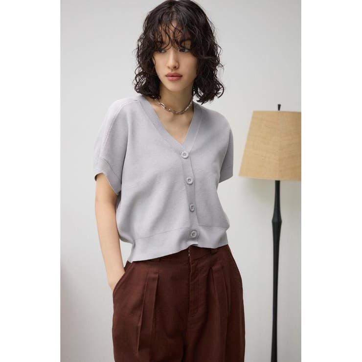 半袖ニットカーディガン | AZUL BY MOUSSY | 詳細画像25 