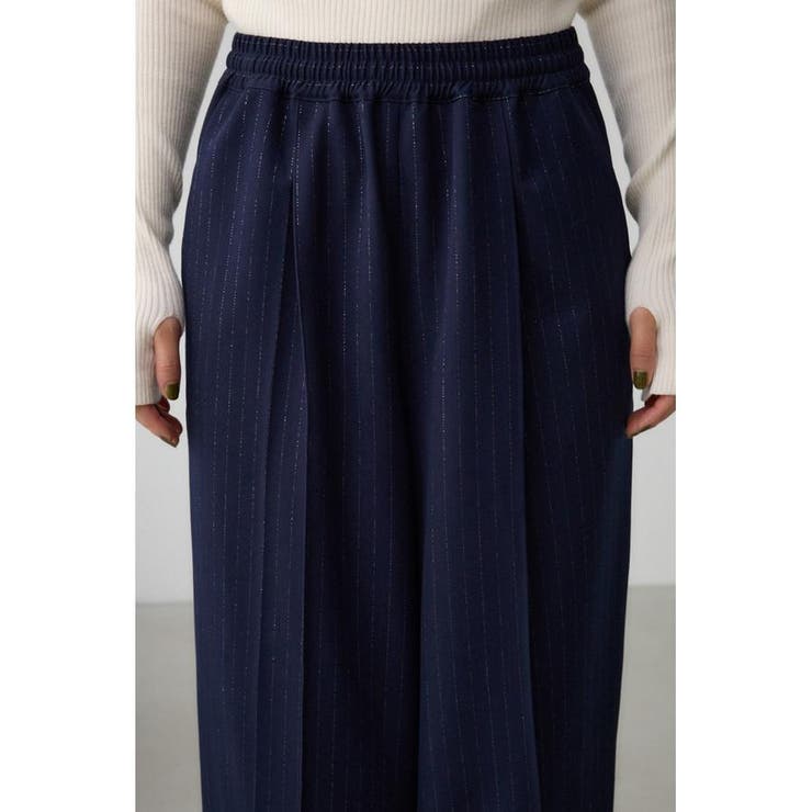 ラメストライプサイドラインパンツ | AZUL BY MOUSSY | 詳細画像7 