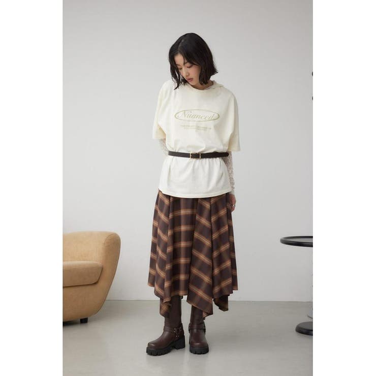 ヴィンテージ5分袖Tシャツ | AZUL BY MOUSSY | 詳細画像4 