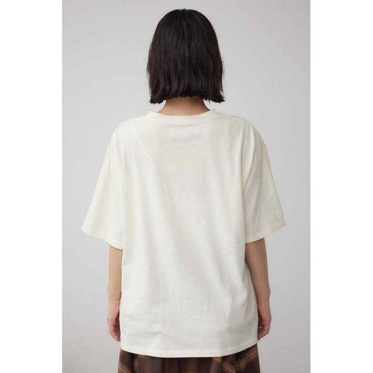 ヴィンテージ5分袖Tシャツ | AZUL BY MOUSSY | 詳細画像7 