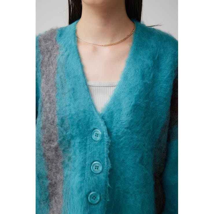 グラデーションシャギーニットカーディガン | AZUL BY MOUSSY | 詳細画像21 