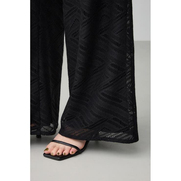 レースリラックスパンツ | AZUL BY MOUSSY | 詳細画像24 