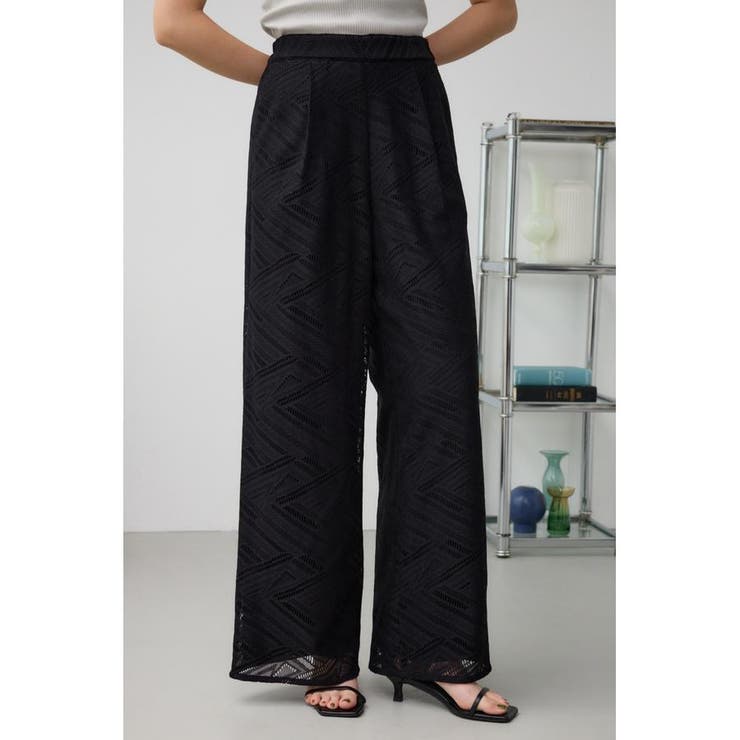 レースリラックスパンツ | AZUL BY MOUSSY | 詳細画像15 