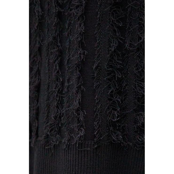 シアーフリンジニットベスト | AZUL BY MOUSSY | 詳細画像20 