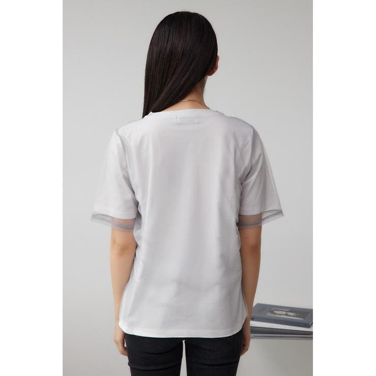 チュールレイヤードドロストトップス | AZUL BY MOUSSY | 詳細画像26 