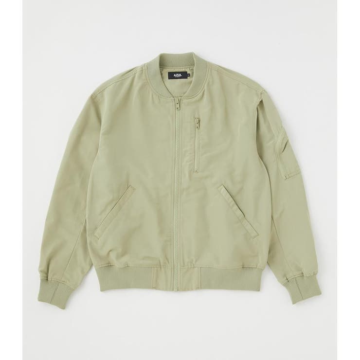 GROSGRAIN BALLOON MA-1 | AZUL BY MOUSSY | 詳細画像11 