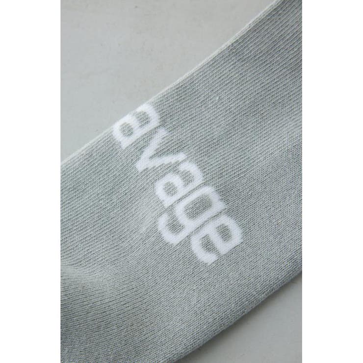 ジャガードロゴアングルソックス | AZUL BY MOUSSY | 詳細画像13 