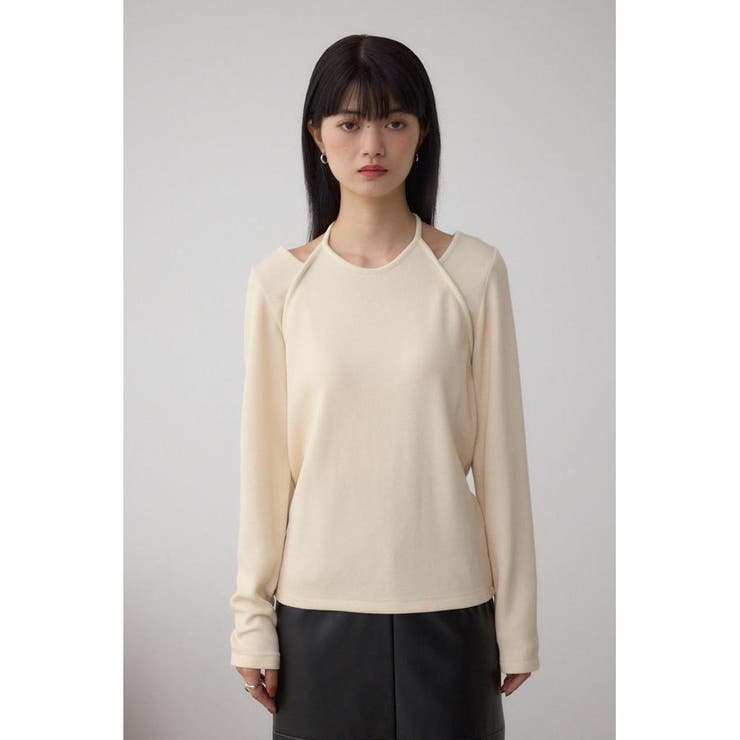 ホルターレイヤードトップス | AZUL BY MOUSSY | 詳細画像5 