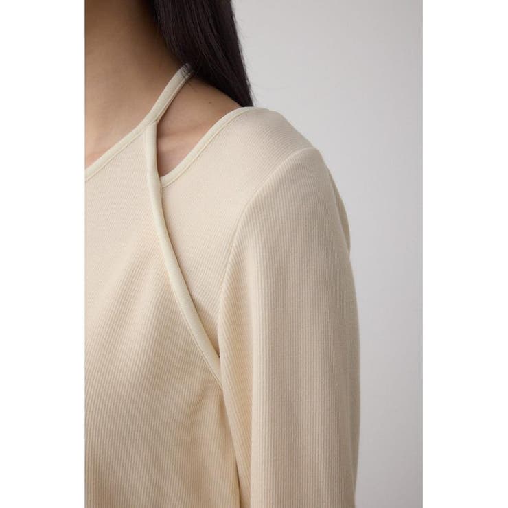 ホルターレイヤードトップス | AZUL BY MOUSSY | 詳細画像10 