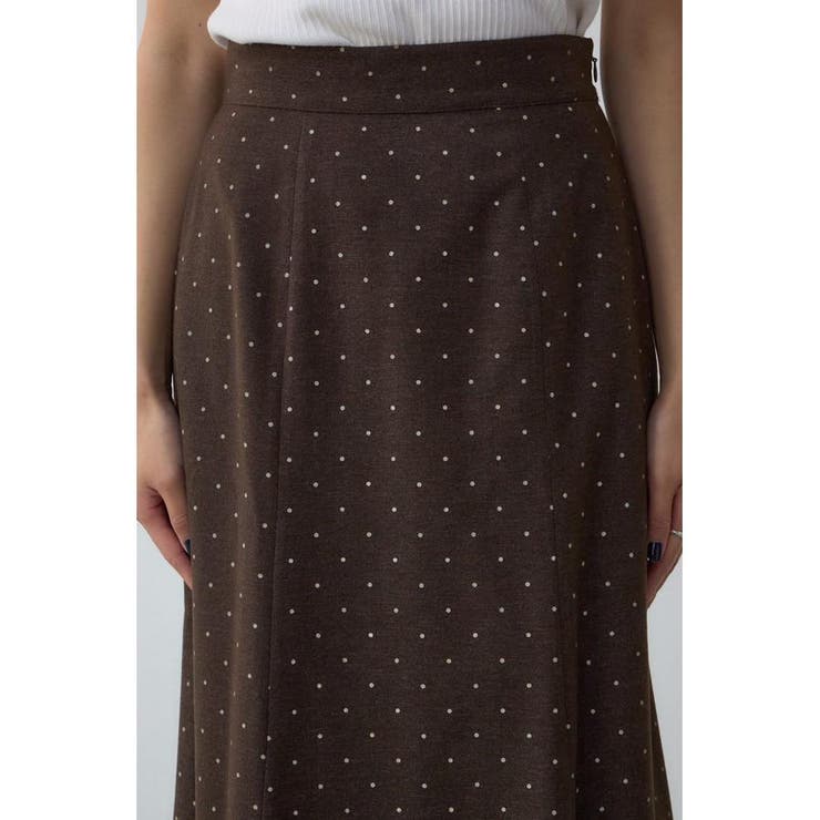 ドット柄ハンカチーフヘムスカート | AZUL BY MOUSSY | 詳細画像8 