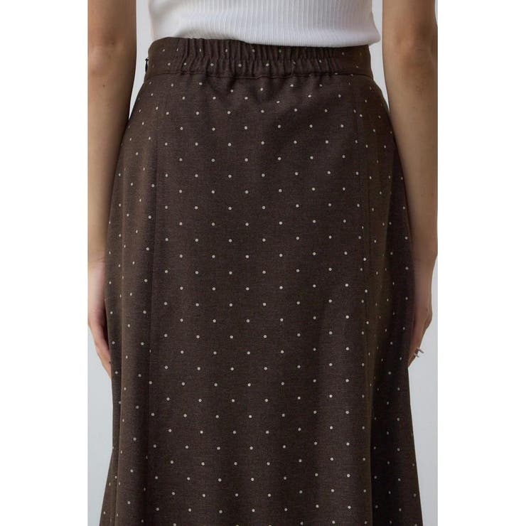 ドット柄ハンカチーフヘムスカート | AZUL BY MOUSSY | 詳細画像9 