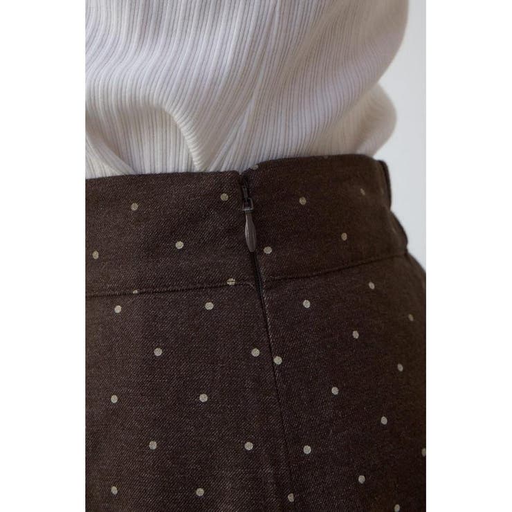 ドット柄ハンカチーフヘムスカート | AZUL BY MOUSSY | 詳細画像11 