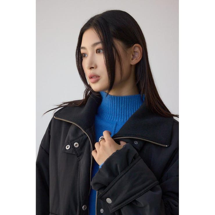 襟リブ中綿ポケットブルゾン | AZUL BY MOUSSY | 詳細画像15 