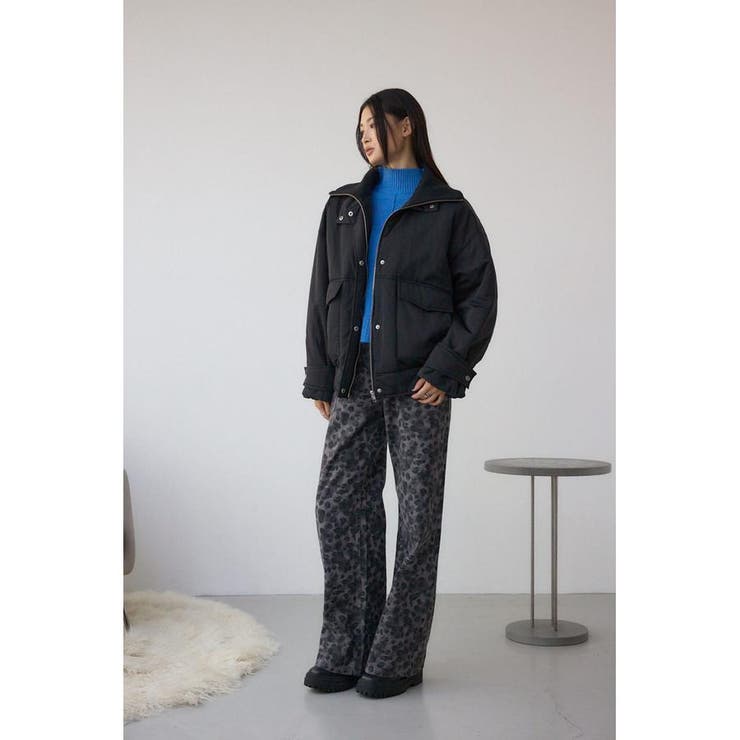 襟リブ中綿ポケットブルゾン | AZUL BY MOUSSY | 詳細画像17 