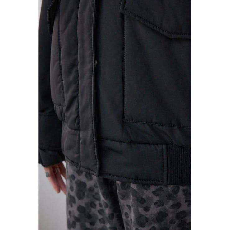 襟リブ中綿ポケットブルゾン | AZUL BY MOUSSY | 詳細画像24 