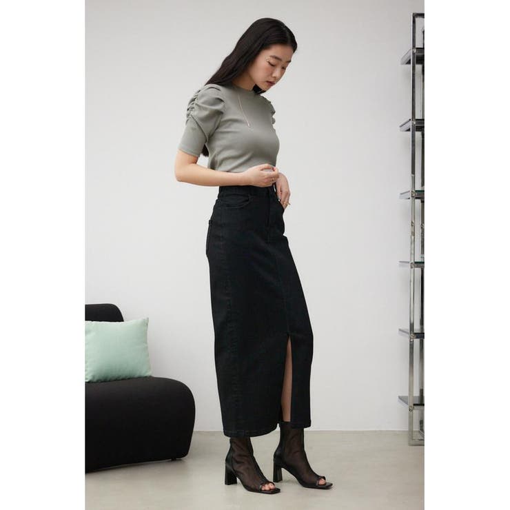 AZUL DENIM ハイウエストスカート | AZUL BY MOUSSY | 詳細画像3 