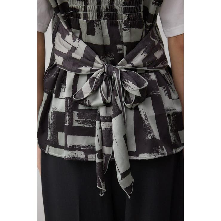 スカーフドッキングトップス | AZUL BY MOUSSY | 詳細画像34 