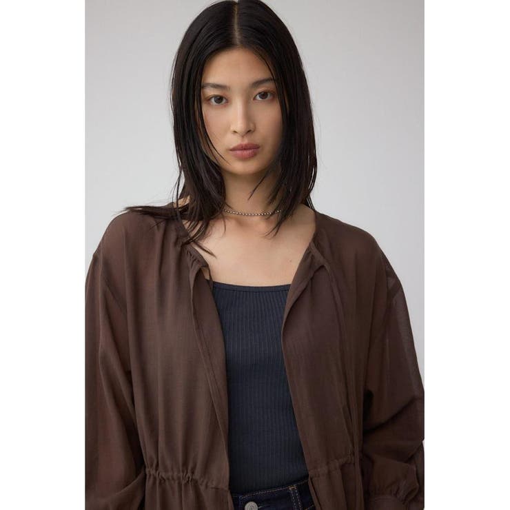 前後2WAY5分袖前リボンブラウス | AZUL BY MOUSSY | 詳細画像28 