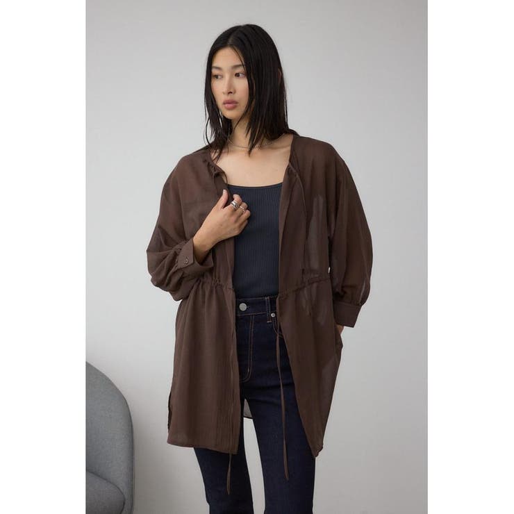 前後2WAY5分袖前リボンブラウス | AZUL BY MOUSSY | 詳細画像29 