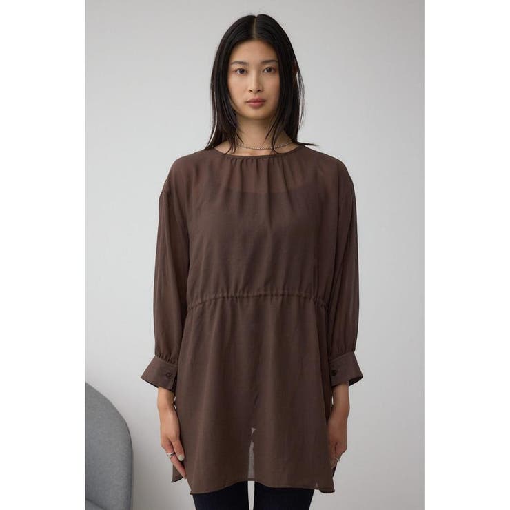 前後2WAY5分袖前リボンブラウス | AZUL BY MOUSSY | 詳細画像39 