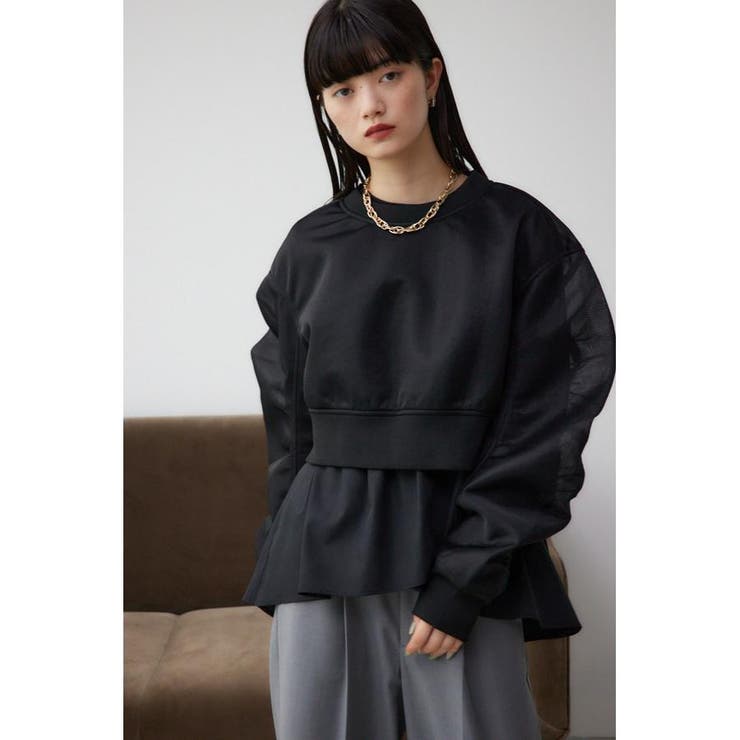 シアーダンボールプルオーバー | AZUL BY MOUSSY | 詳細画像12 