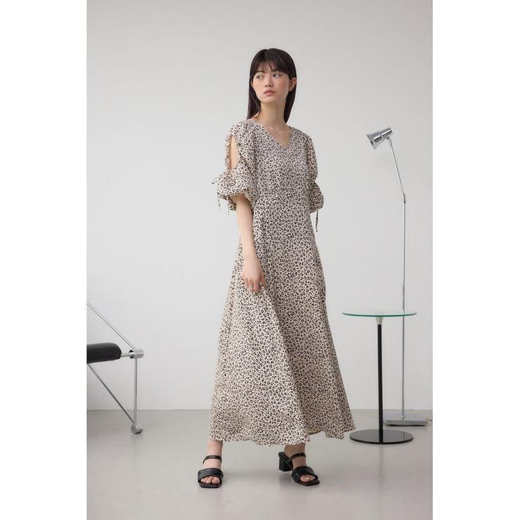 パフスリーブワンピース | AZUL BY MOUSSY | 詳細画像4 