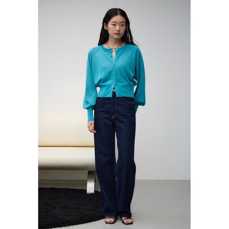 シアーニットカーディガン | AZUL BY MOUSSY | 詳細画像14 