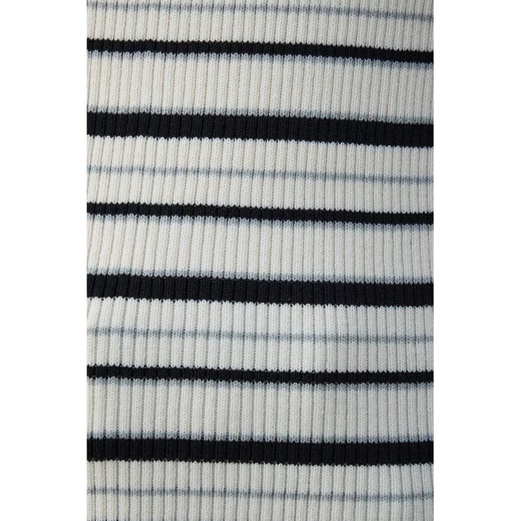 ハーフスリーブクルーネックリブトップス | AZUL BY MOUSSY | 詳細画像24 