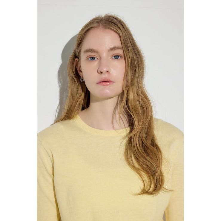 カシミヤミックスクルーネックニット | AZUL BY MOUSSY | 詳細画像26 