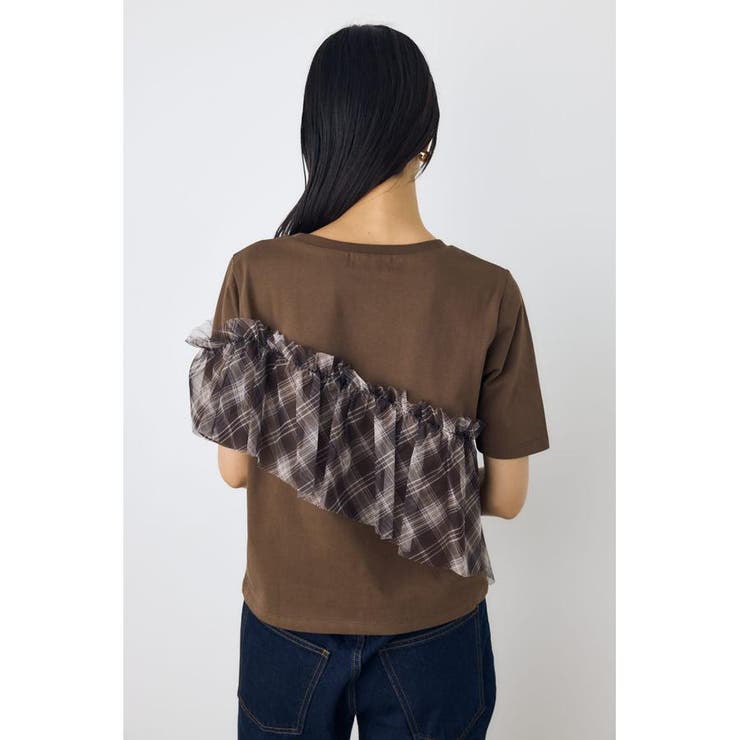 フリルデザインカットトップス | AZUL BY MOUSSY | 詳細画像22 