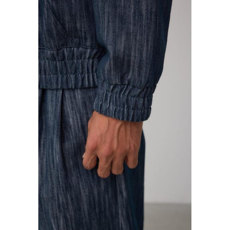 AZUL DENIMシャイニーデニムブルゾン | AZUL BY MOUSSY | 詳細画像12 