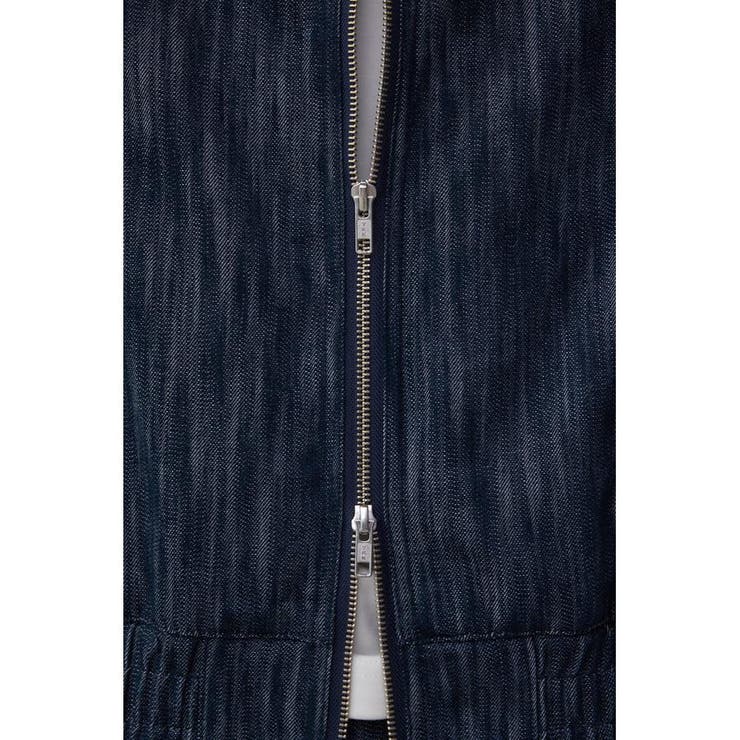 AZUL DENIMシャイニーデニムブルゾン | AZUL BY MOUSSY | 詳細画像14 