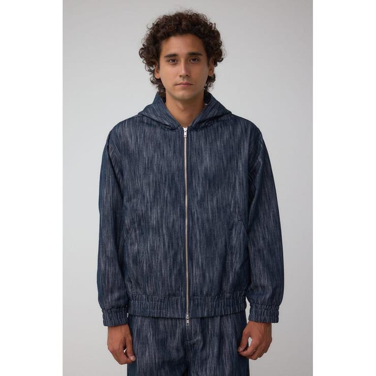 AZUL DENIMシャイニーデニムブルゾン | AZUL BY MOUSSY | 詳細画像5 
