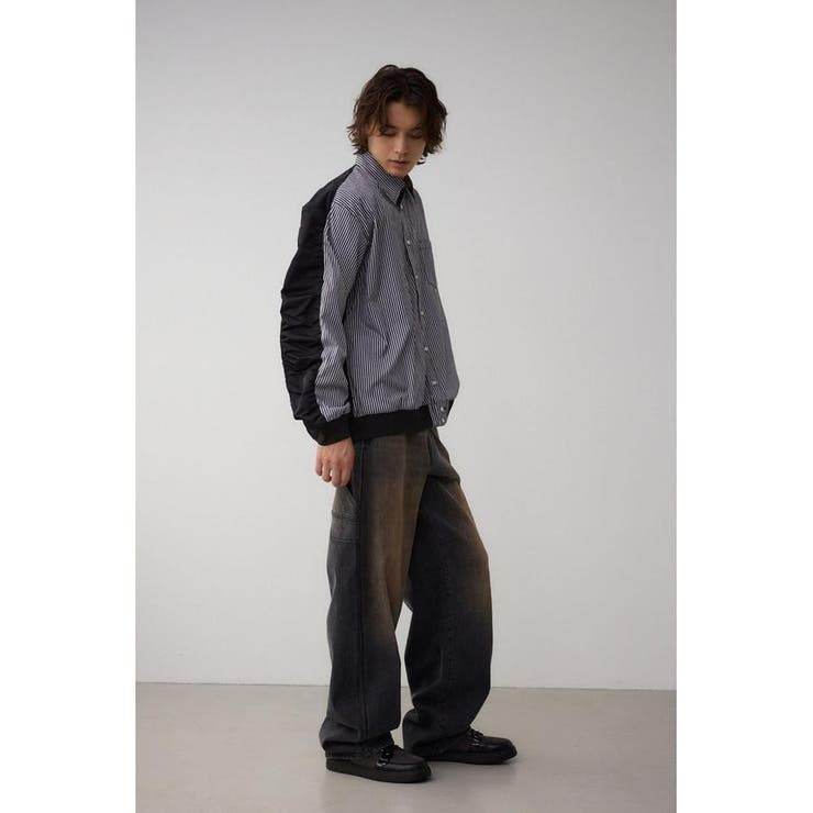 AZUL DENIM ヴィンテージワイドペインター | AZUL BY MOUSSY | 詳細画像4 