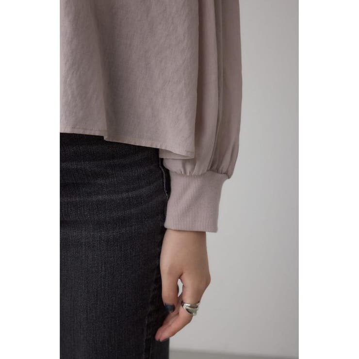 リブ付きシャツカーディガン | AZUL BY MOUSSY | 詳細画像20 