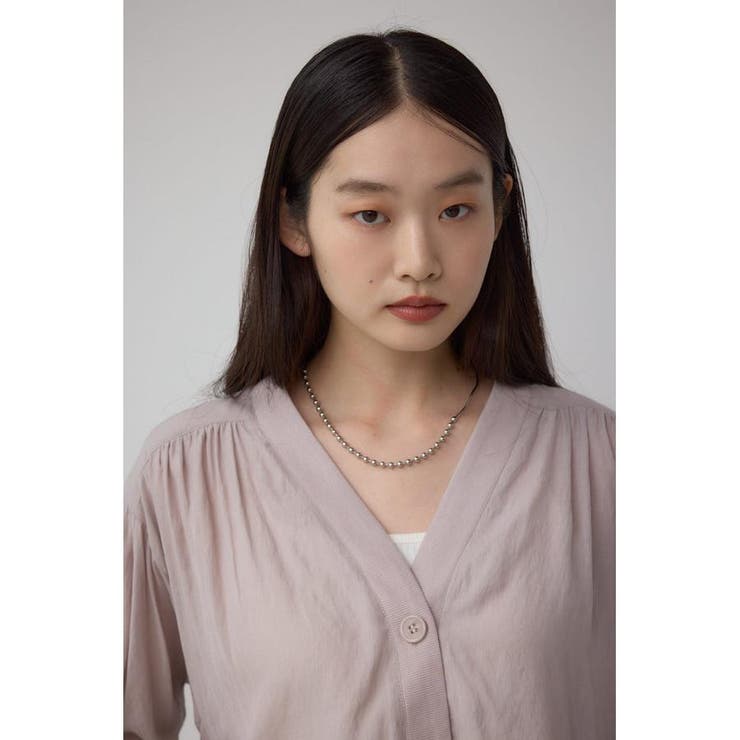 リブ付きシャツカーディガン | AZUL BY MOUSSY | 詳細画像12 