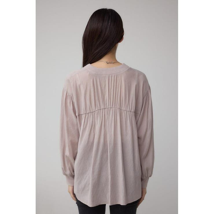 リブ付きシャツカーディガン | AZUL BY MOUSSY | 詳細画像17 