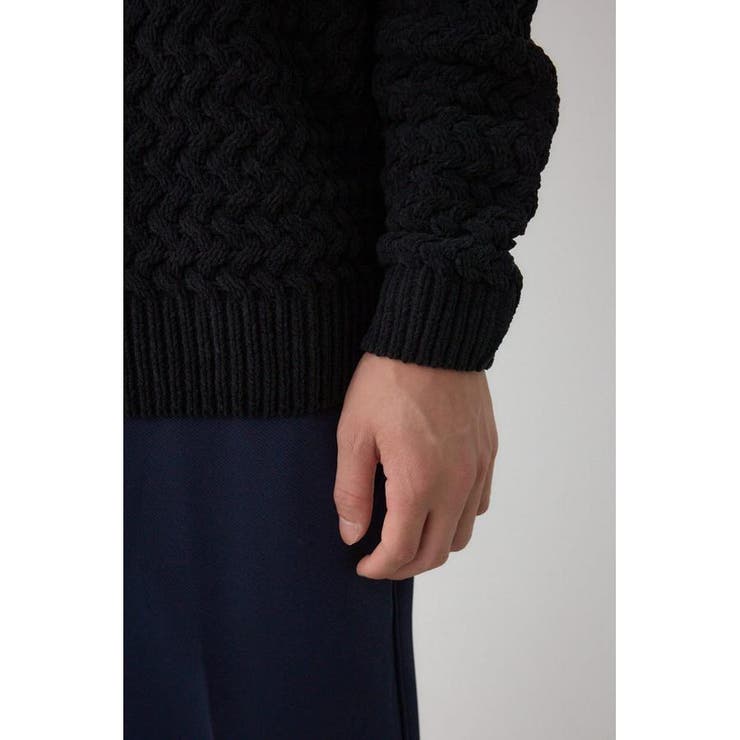 バスケット編みマットモールニット | AZUL BY MOUSSY | 詳細画像21 