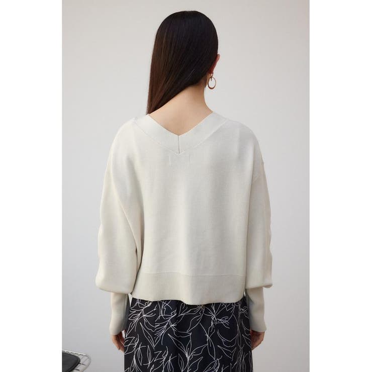 パフスリーブショートカーディガン | AZUL BY MOUSSY | 詳細画像6 