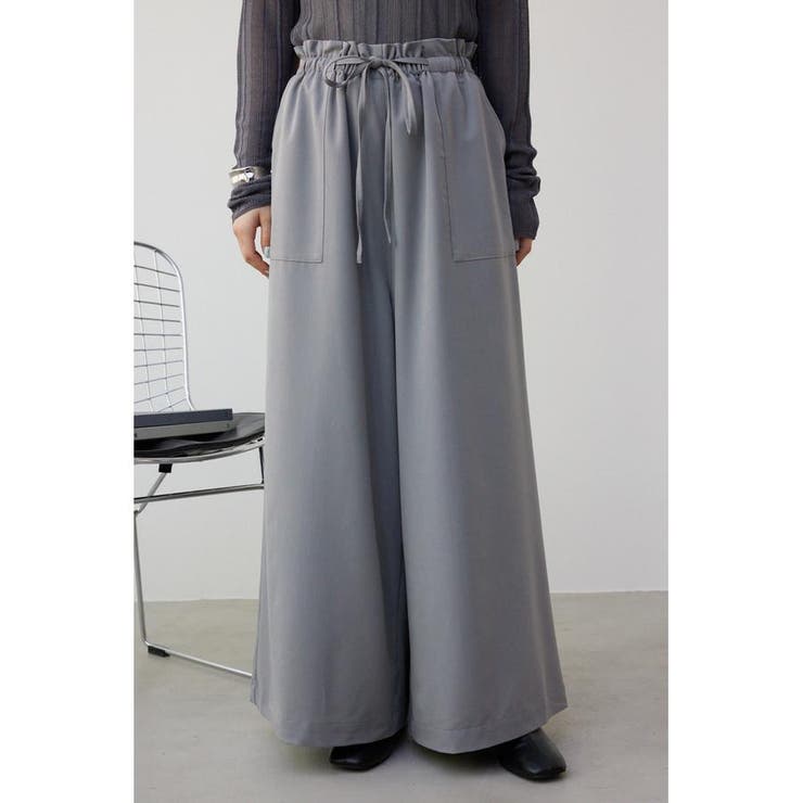 ソフトタッチギャザーワイドパンツ | AZUL BY MOUSSY | 詳細画像27 