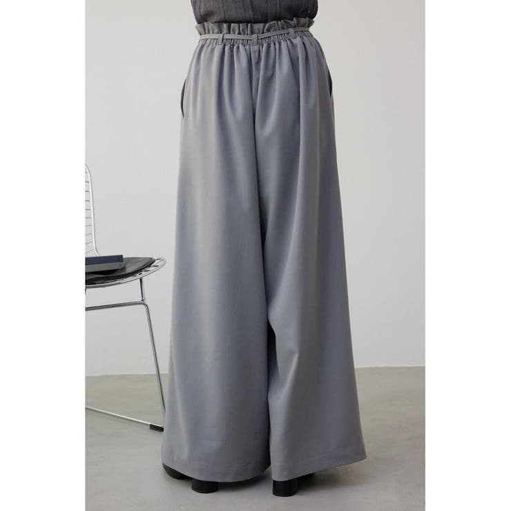 ソフトタッチギャザーワイドパンツ | AZUL BY MOUSSY | 詳細画像29 