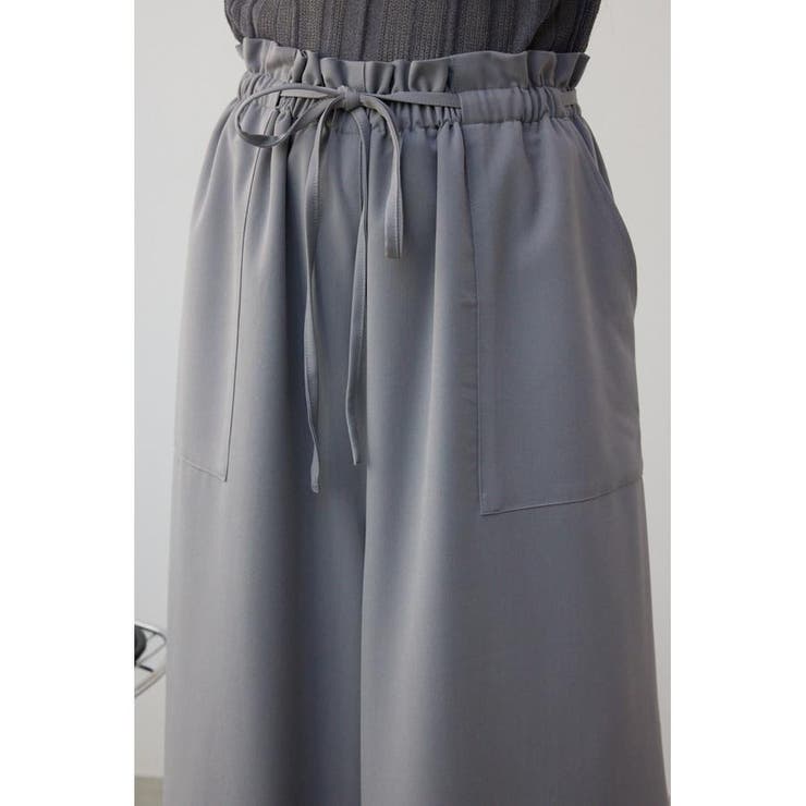 ソフトタッチギャザーワイドパンツ | AZUL BY MOUSSY | 詳細画像30 