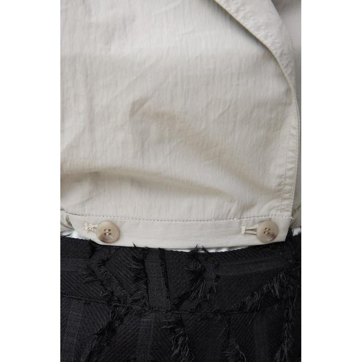 ドロストリングギャザーシャツベスト | AZUL BY MOUSSY | 詳細画像33 