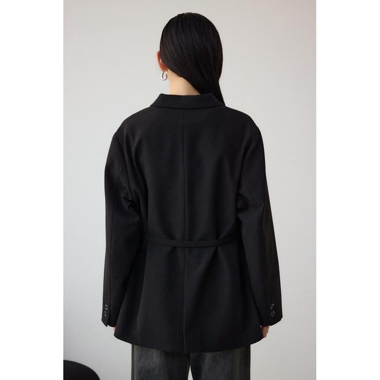ベルト付きテーラードジャケット | AZUL BY MOUSSY | 詳細画像7 