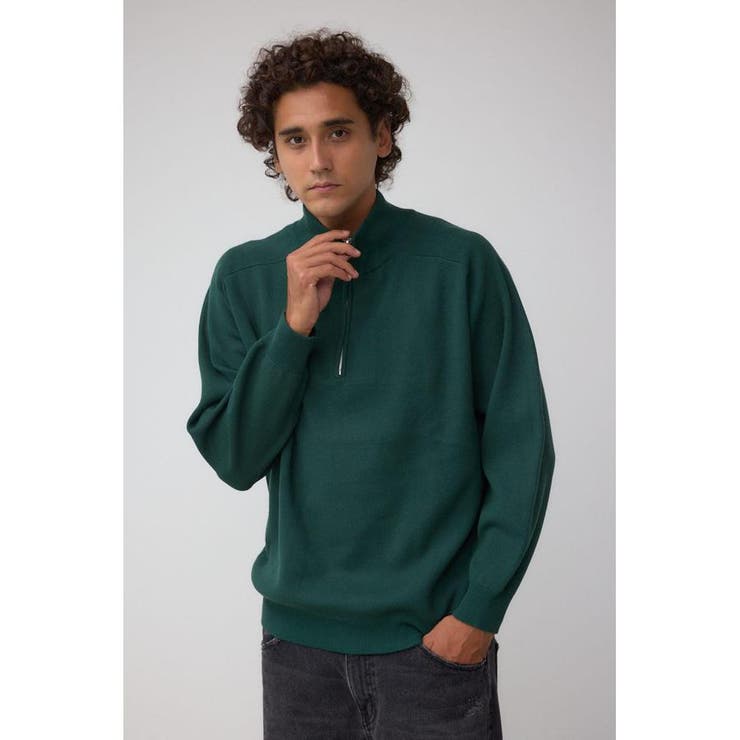 ミラノリブハーフジップ | AZUL BY MOUSSY | 詳細画像25 