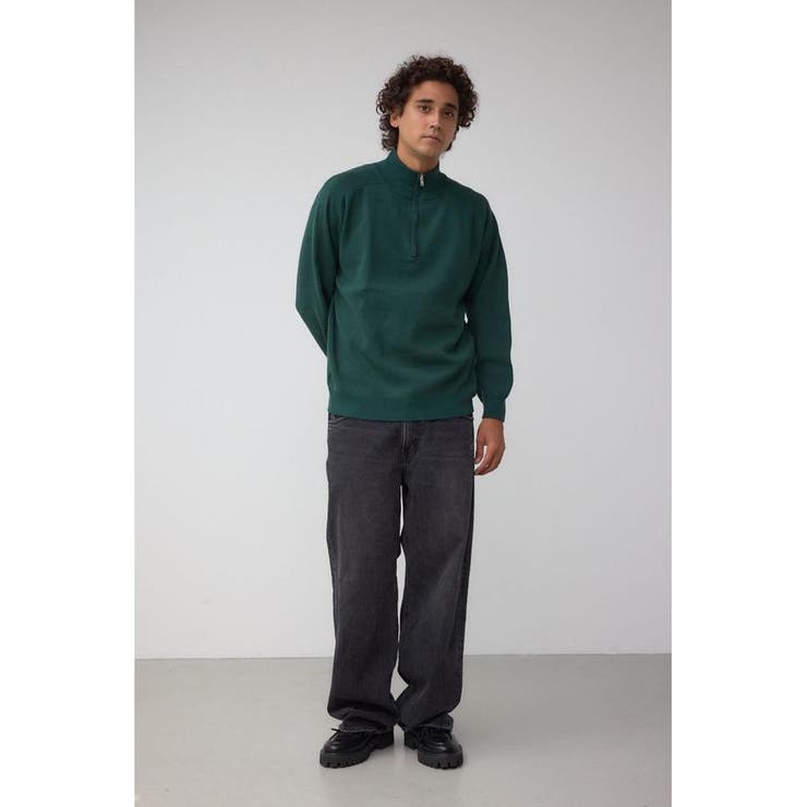 ミラノリブハーフジップ | AZUL BY MOUSSY | 詳細画像26 