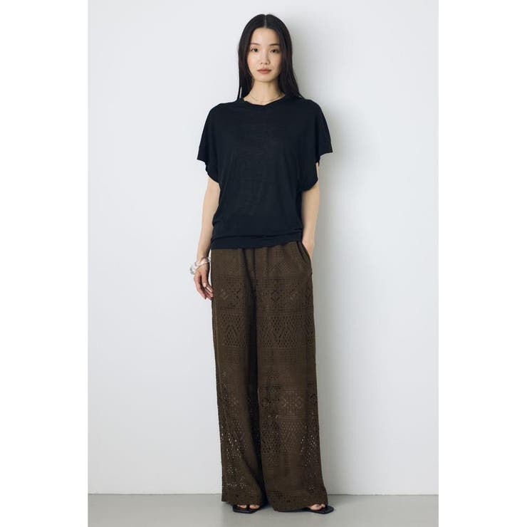 ドレープフレンチスリーブTシャツ | AZUL BY MOUSSY | 詳細画像13 